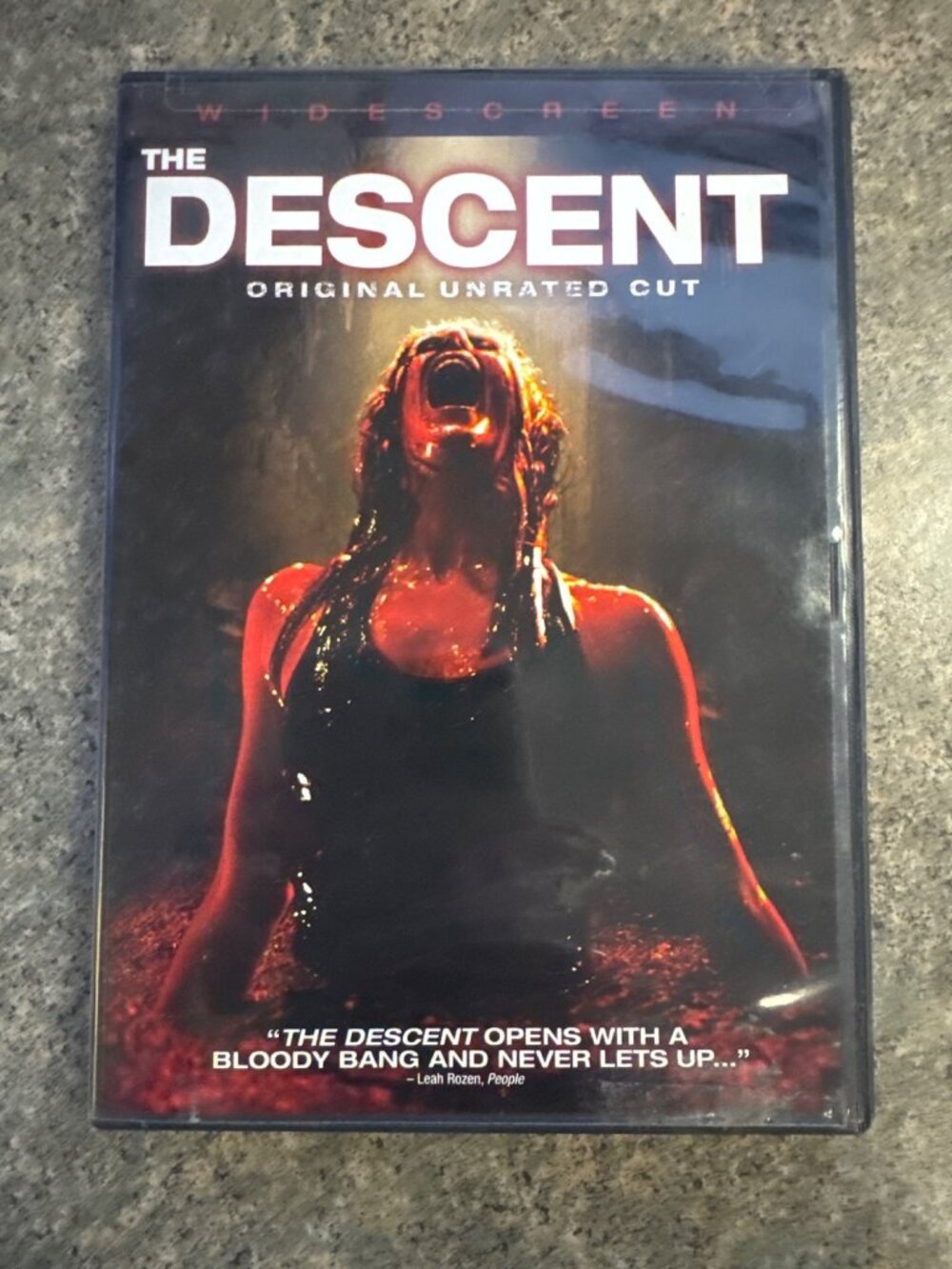 The Descent Original Unrated Cut DVD With Bonus Disc 2005 Horror Adventure Film
